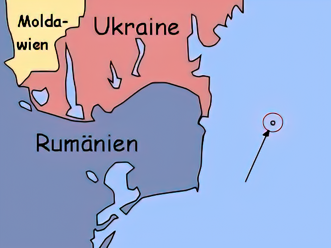 Position der Schlangeninsel