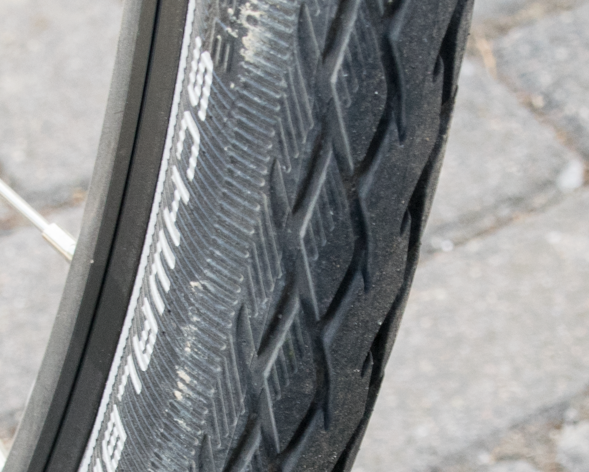 Reifenprofil des Schwalbe Marathon.