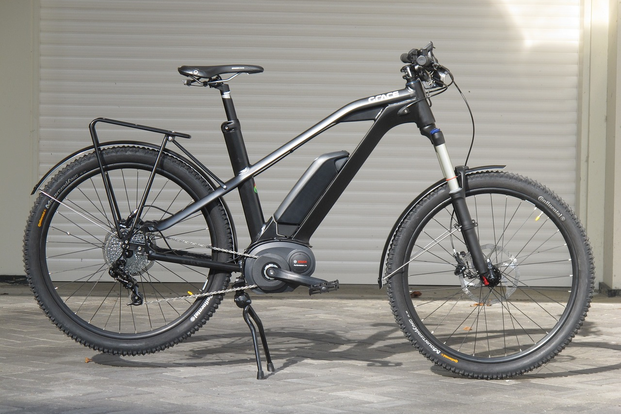 Pedelec mit Rahmenakku