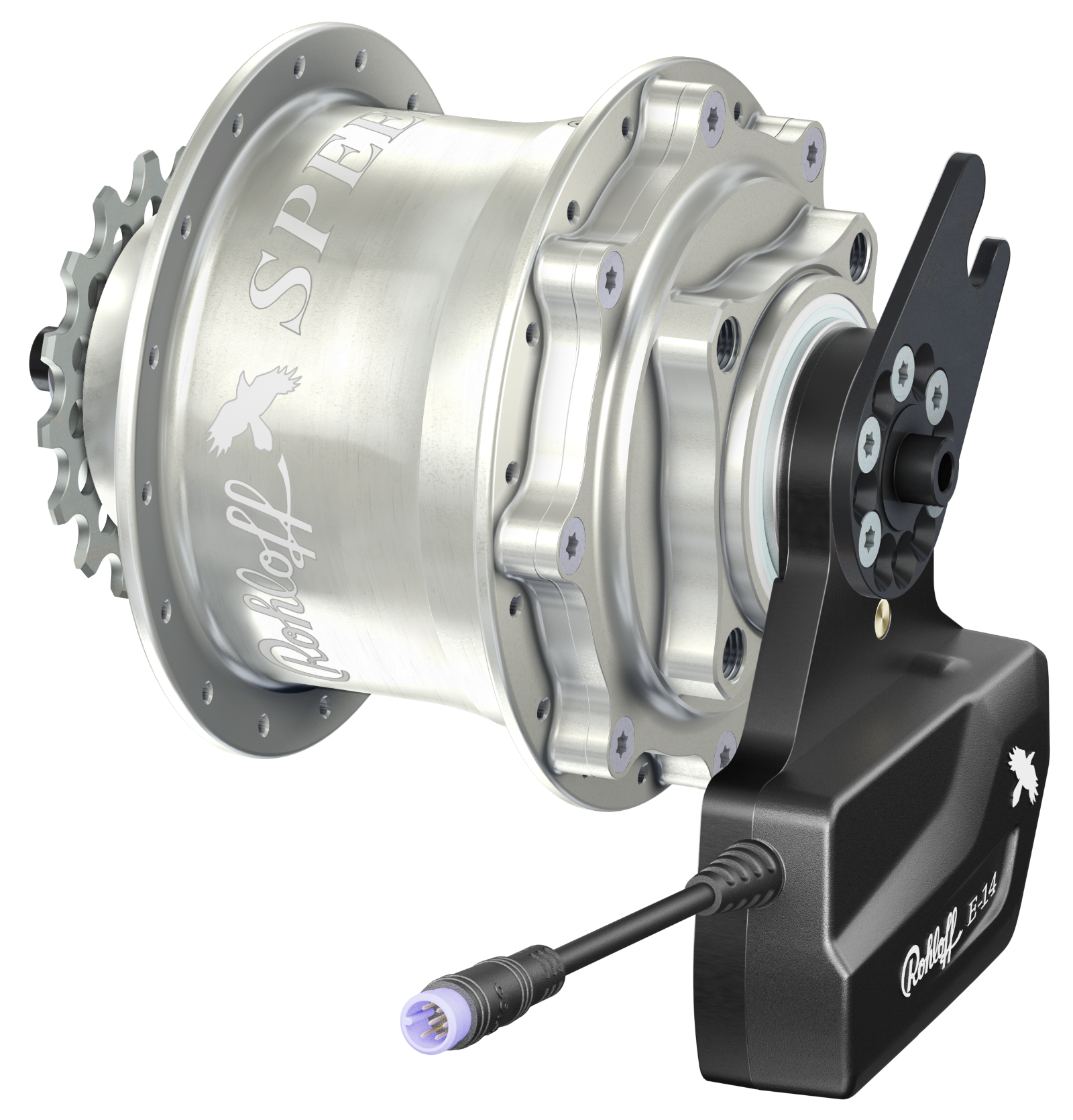 Die Rohloff-Nabe mit elektronischer Steuerung 