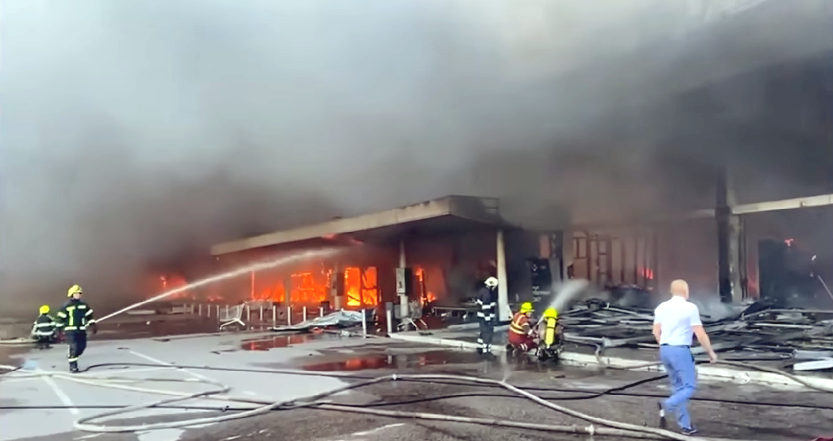 Das Einkaufszentrum in Kremenchuk