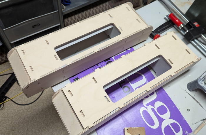 Puckfangschacht – erste Version unten