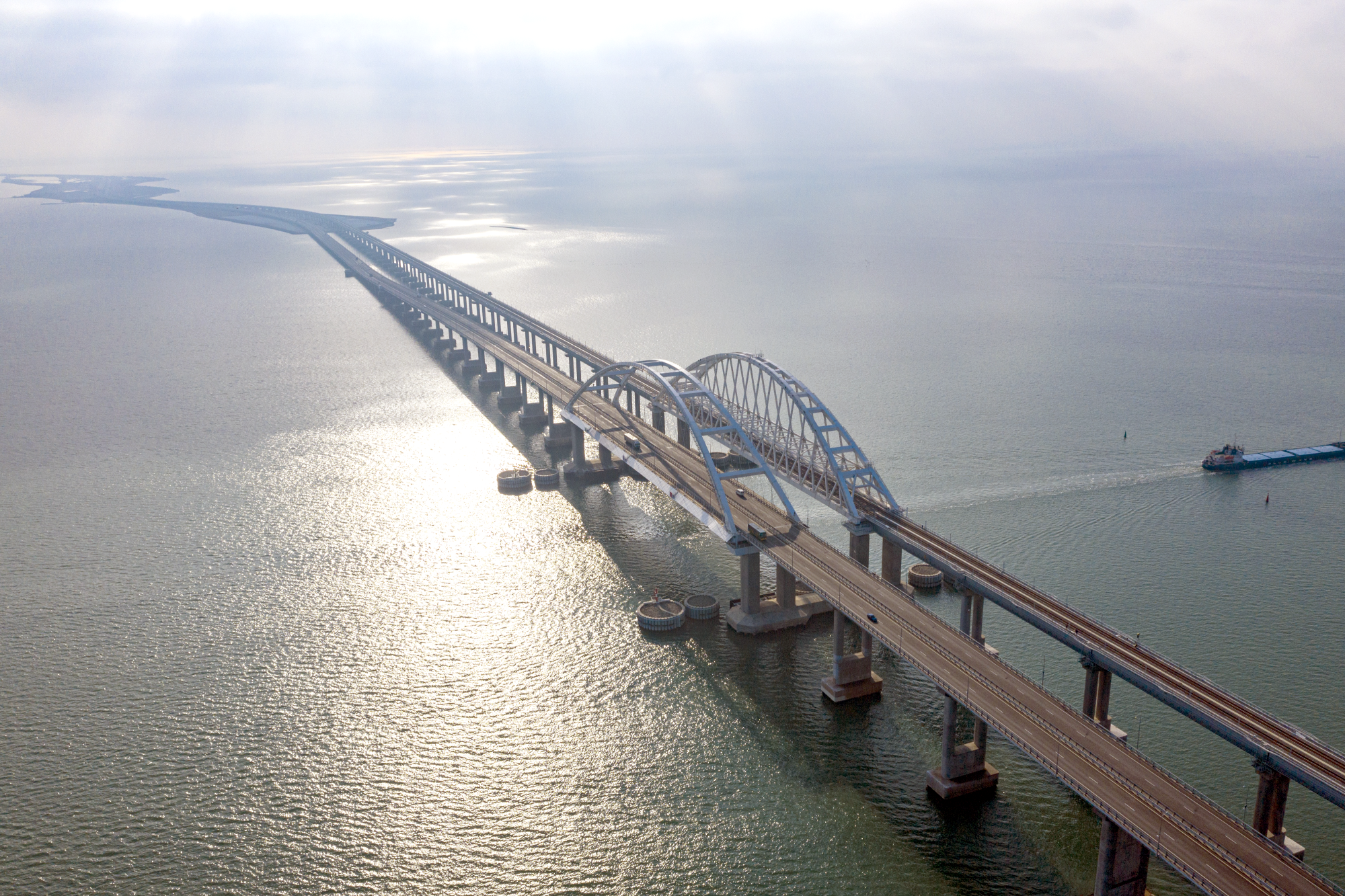 ie Krimbrücke im Jahr 2019