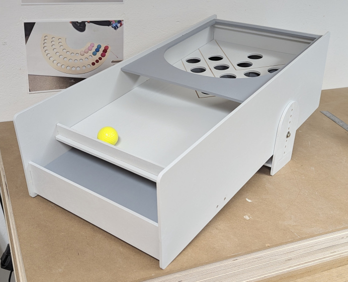 Fertig aufgebautes Derby