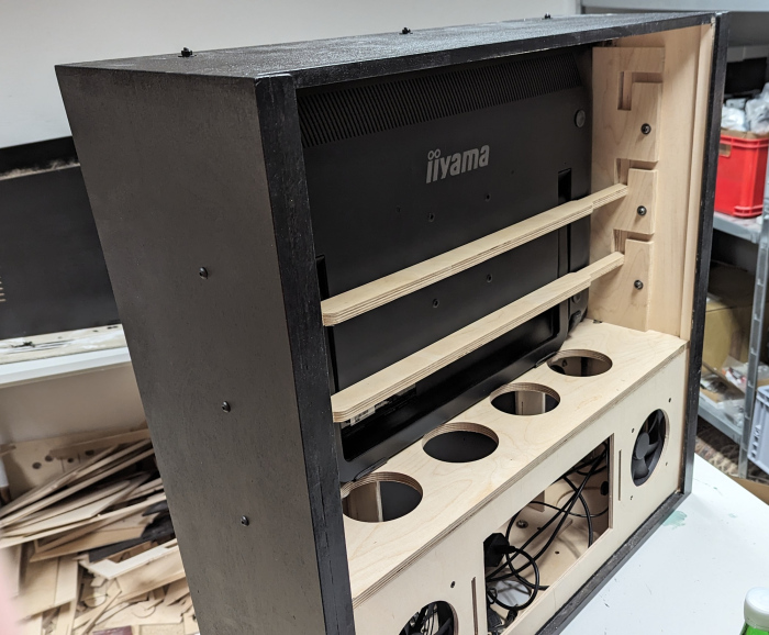 Innenleben des Steuermoduls