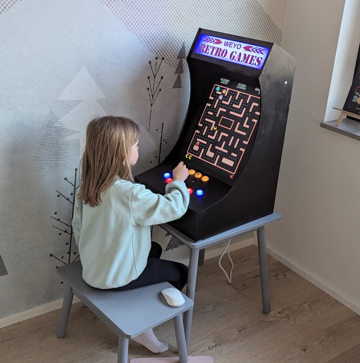 Arcade‑Spielautomat im Selbstbau